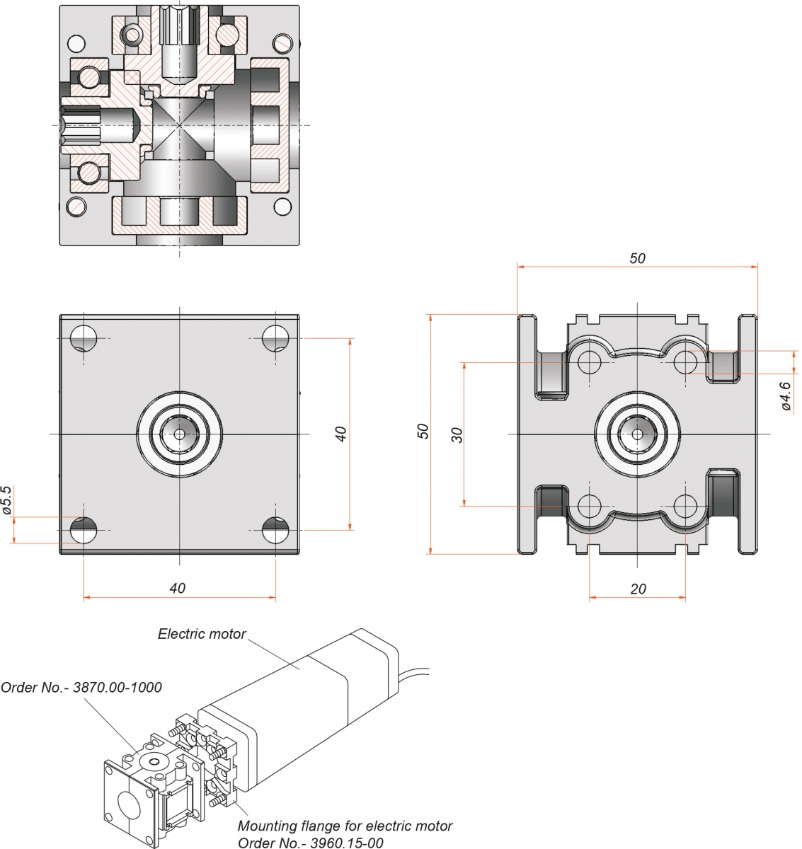 Bevel gear 3869 - 3872 / Ketterer Drives