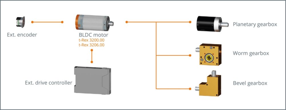 Customized BLDC drive solutions from a single source